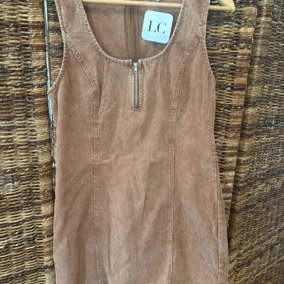 Coffee Shop Date Corduroy Mini Dress size large NWT Lithologie Co. - Picture 7 of 9